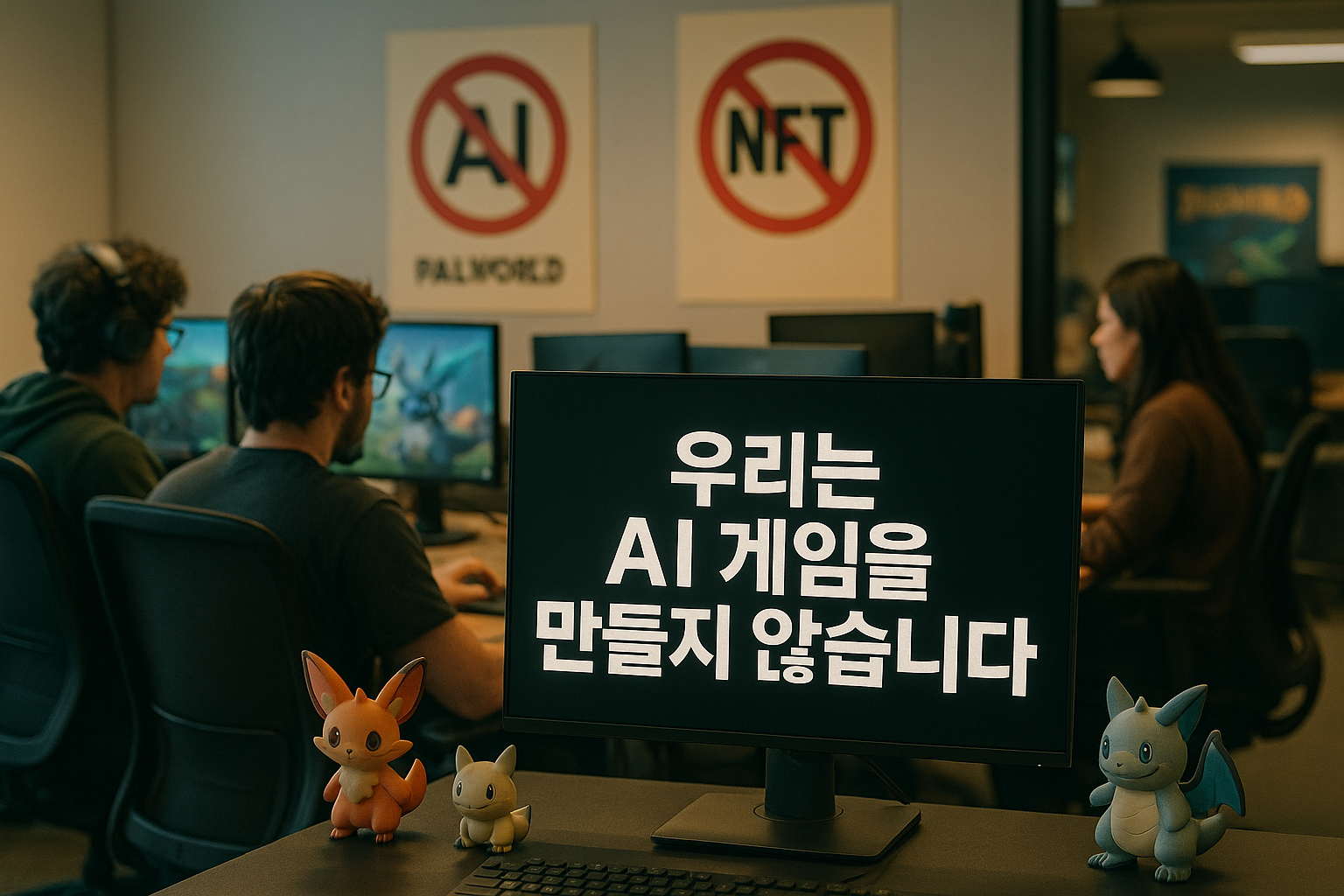 팰월드 개발사 포켓페어 "AI·NFT·Web3 게임은 파트너십 안 한다" 선언에 커뮤니티 발칵