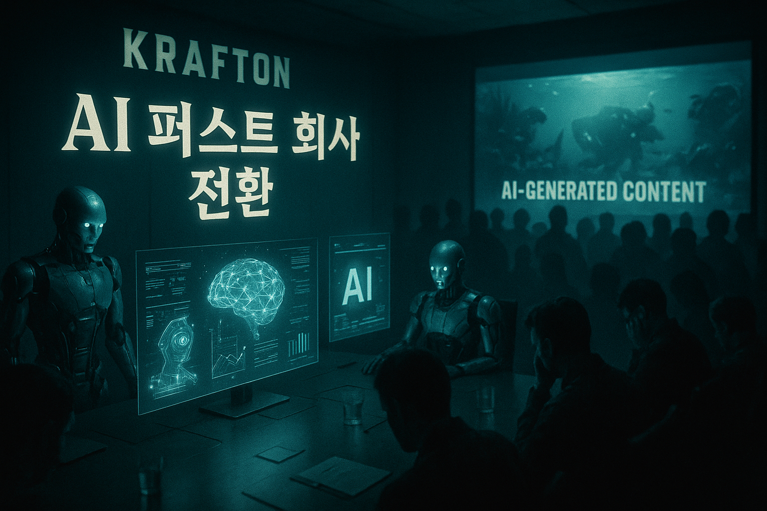 크래프톤, 결국 'AI 퍼스트' 회사로 전환 선언에 서브노티카 팬들 발칵