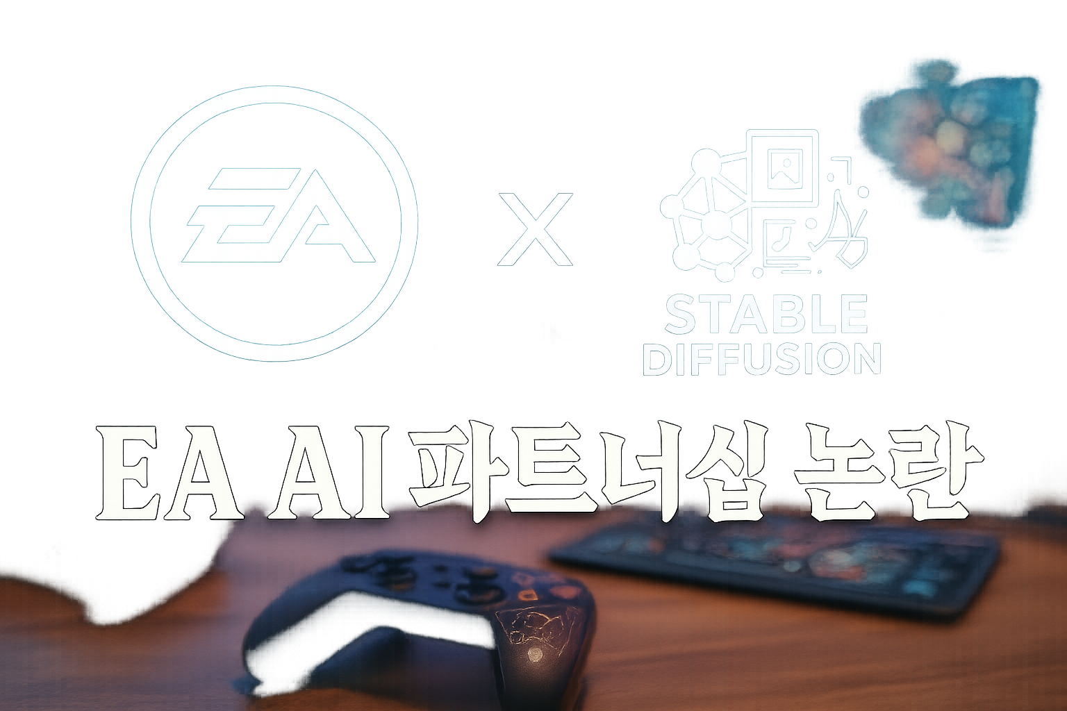 EA, 스테이블 디퓨전 개발사와 손잡고 AI 게임 개발 시동... 게이머들 반발 거세