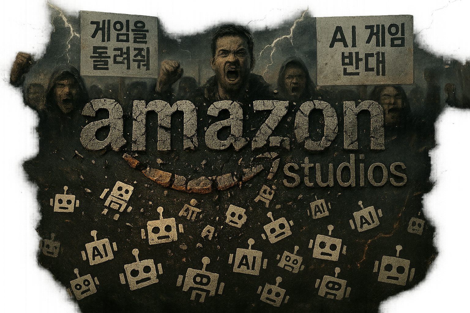 아마존 게임, MMORPG 유저들 발칵 뒤집혔다 "AI 게임 만들겠다니!"