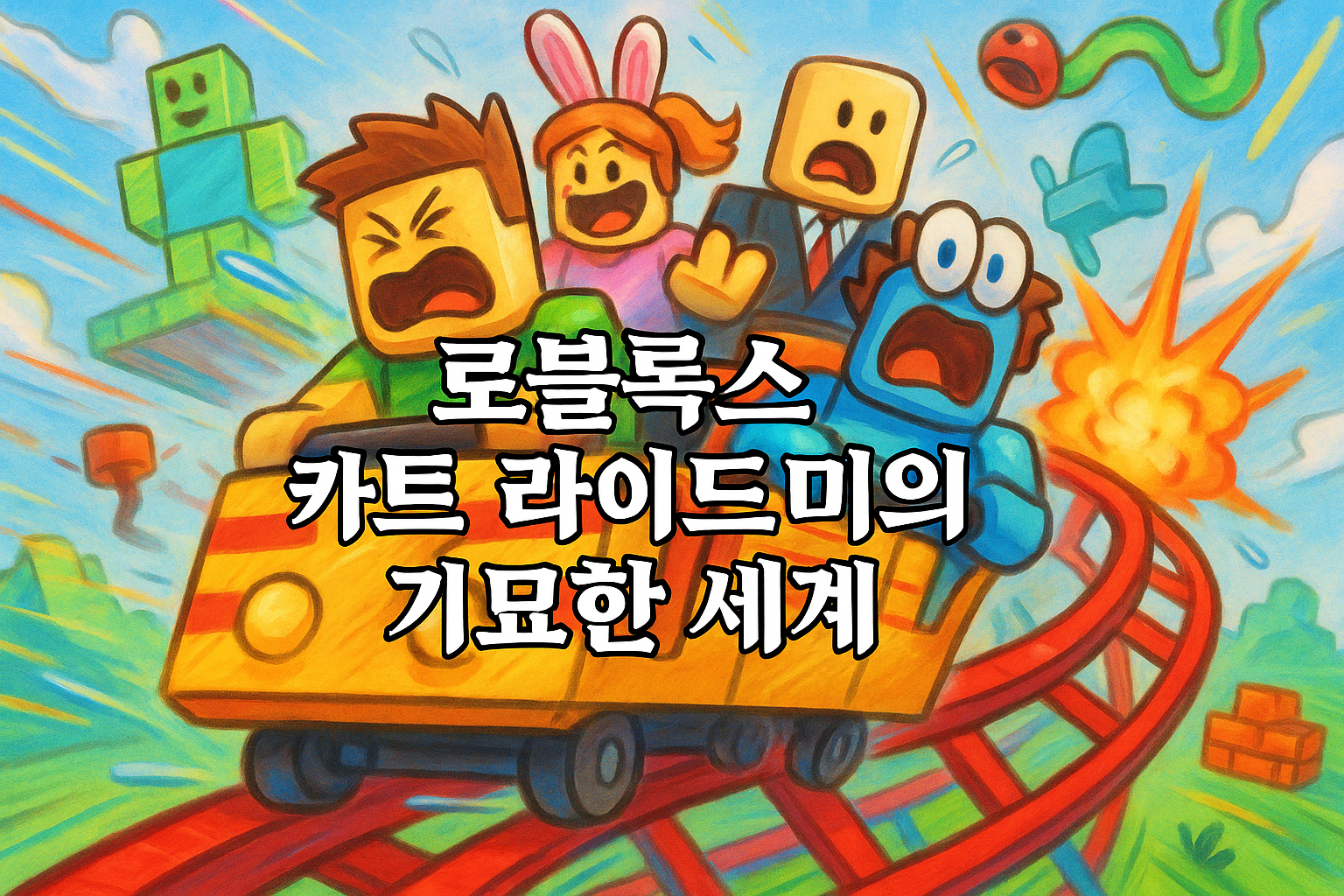 로블록스 카트 라이드 게임들, 알고보니 10년째 이상한 콘텐츠 천국이었다