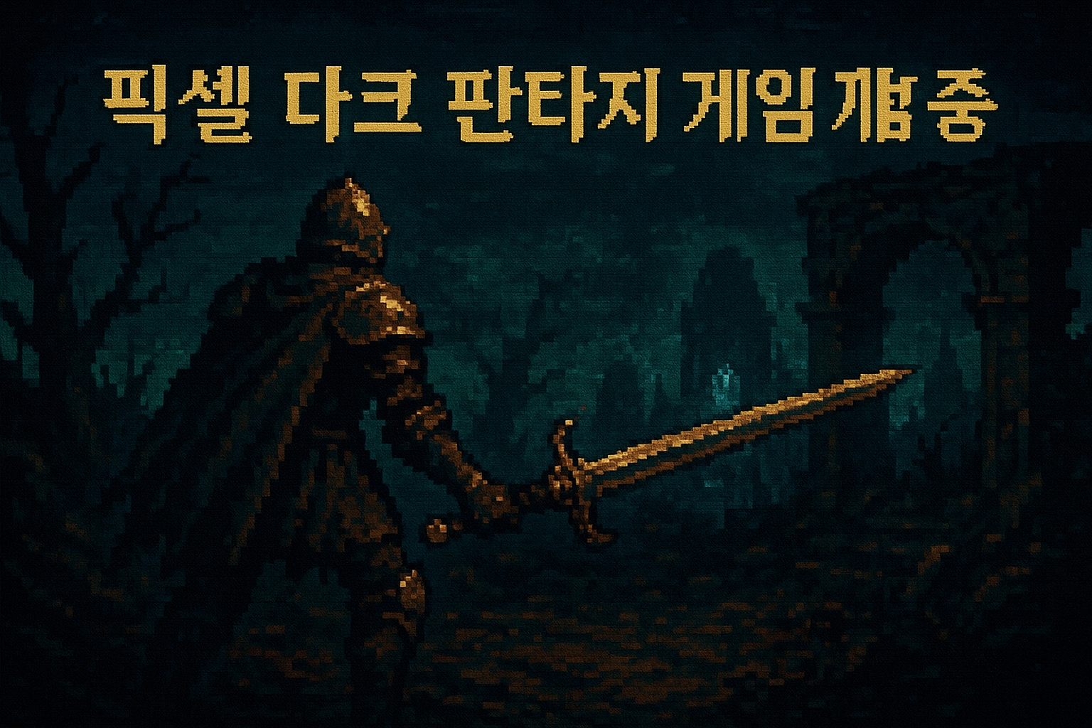 AI 영상만 보다가 결국 직접 만들었다...픽셀 다크 판타지 게임 개발자의 도전기