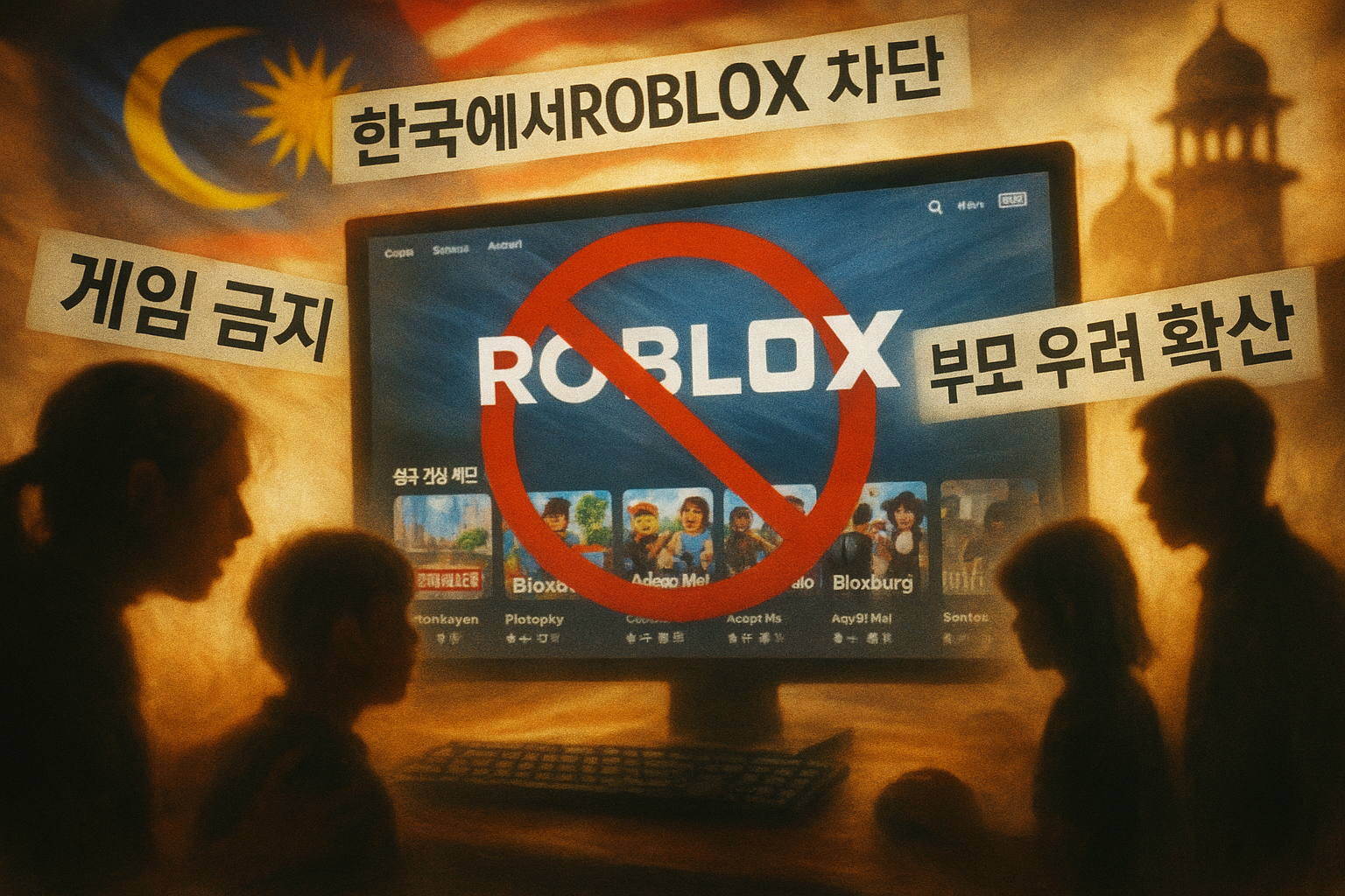 말레이시아 발칵, 로블록스 금지 검토... 형제간 폭력 사건으로 논란 확산