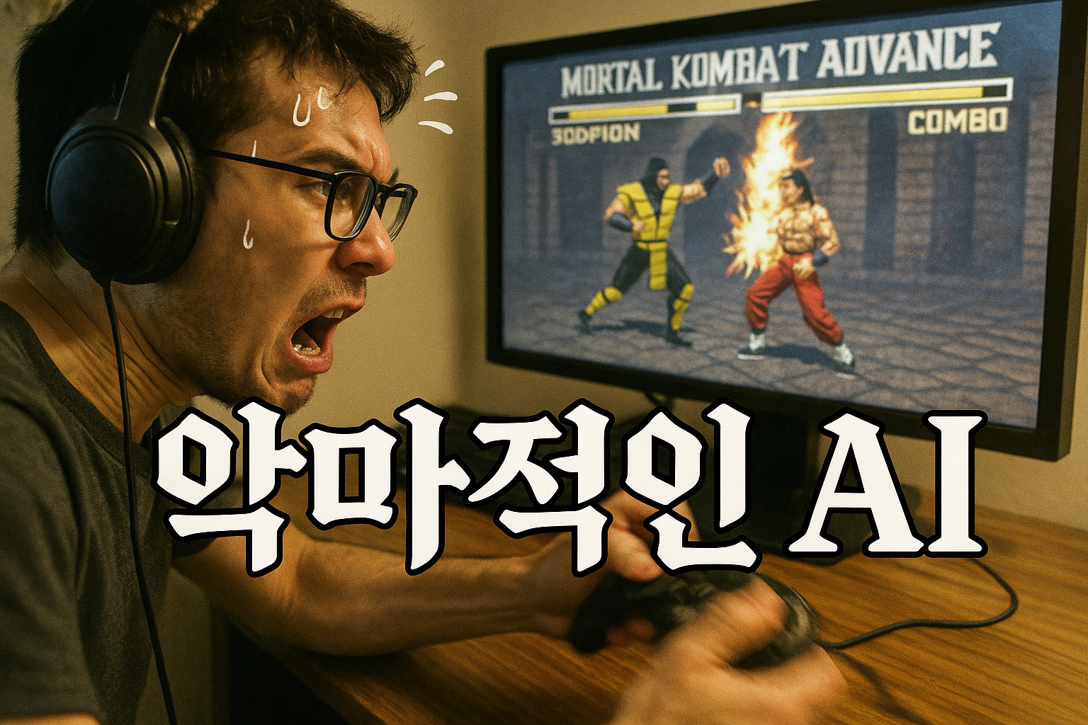 모탈 컴뱃 어드밴스 AI가 도대체 얼마나 사기인지 아시나요?