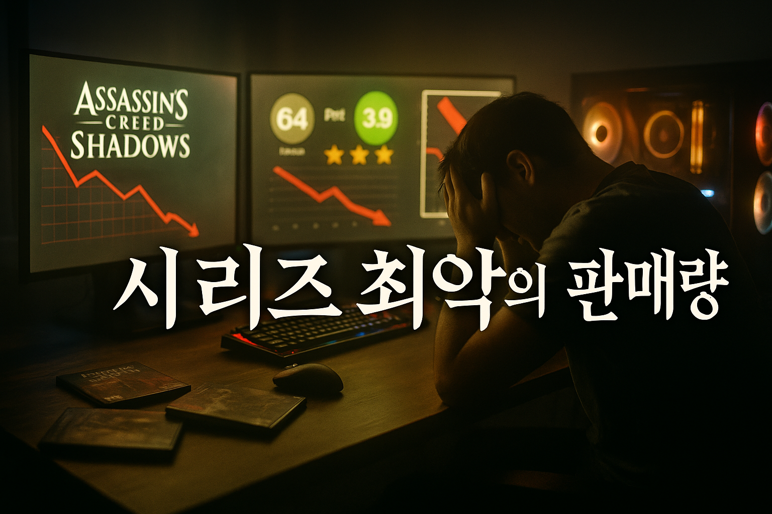 어쌔신 크리드 섀도우, 결국 시리즈 최악의 판매량으로 참패