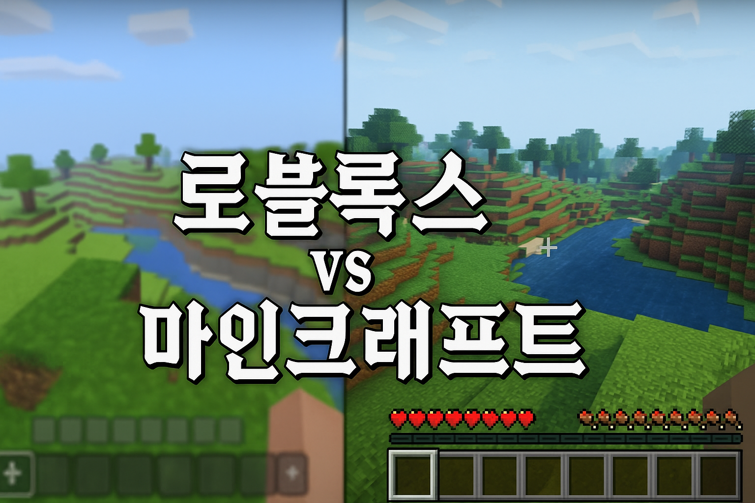 로블록스에 마인크래프트 완전 복사 게임 등장해 커뮤니티 발칵