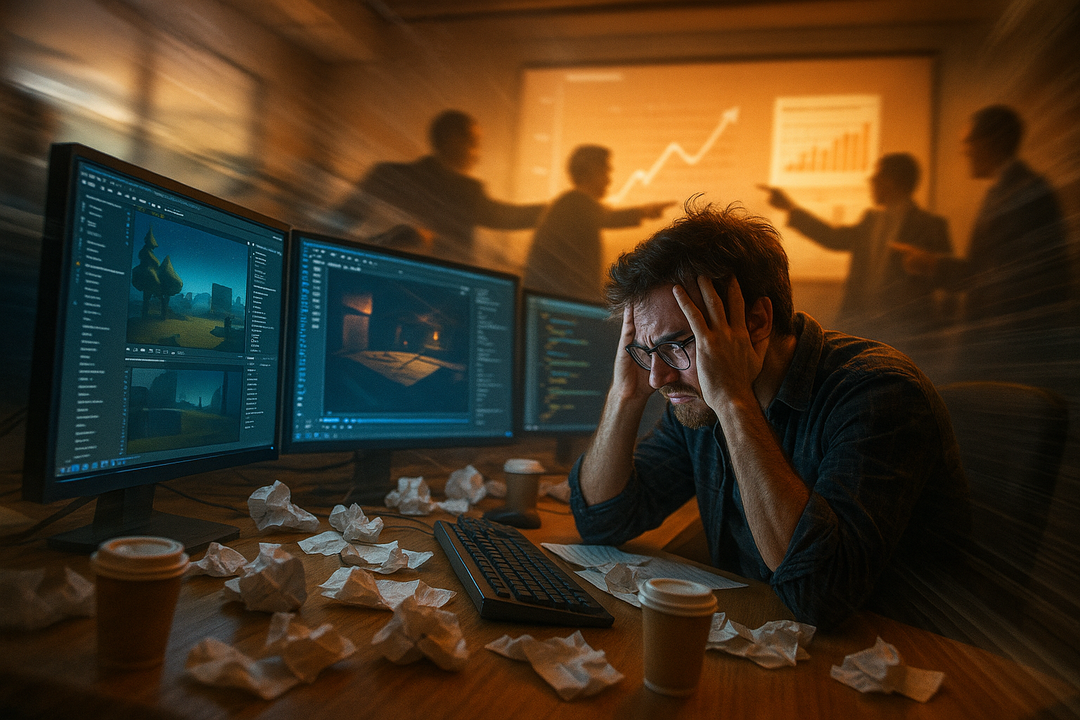 게임 개발이 늦어지는 진짜 이유가 밝혀졌다...무능한 리더십이 발목 잡는다