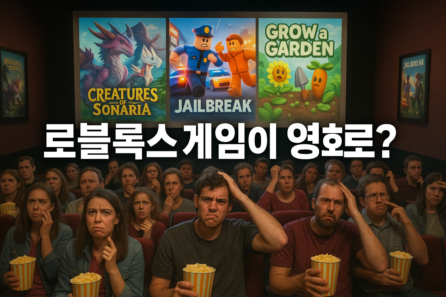 로블록스 3개 게임이 영화로 만들어진다니... 유저들 반응 보니 '경악'