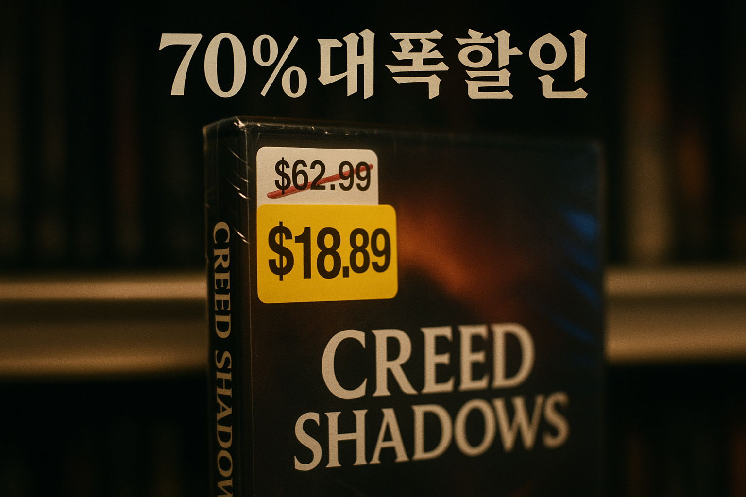 어쌔신 크리드 섀도우 결국 70% 할인... 출시 한 달 만에 18달러로 급락!