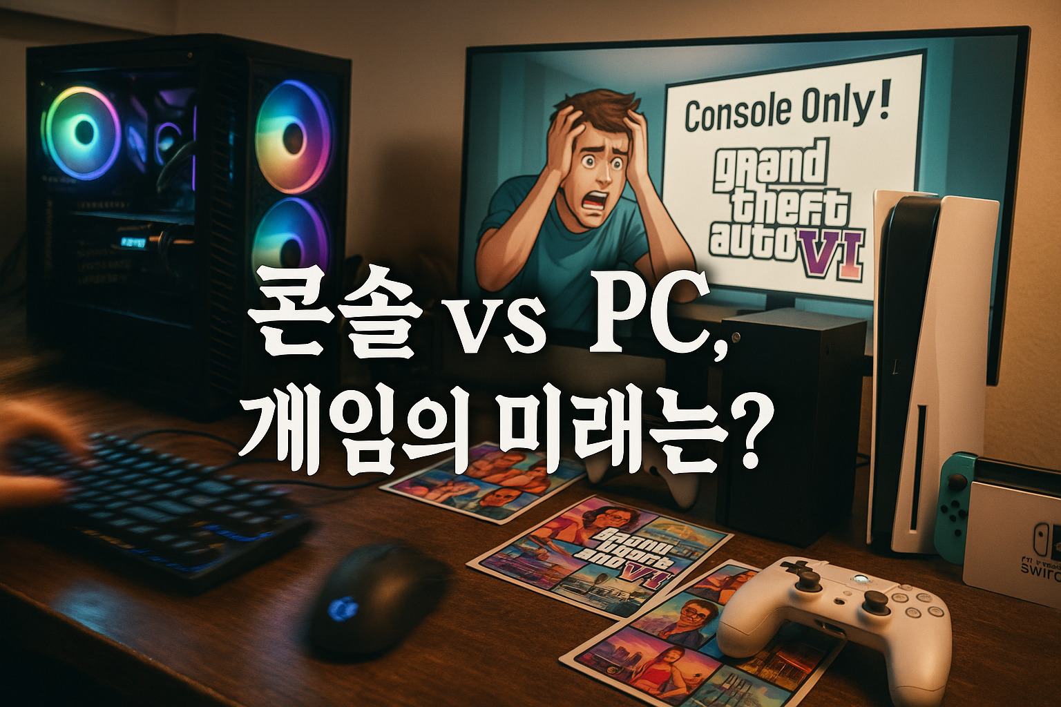 테이크투 CEO "콘솔은 사라지지 않지만, 게임의 미래는 PC에 있다" 발언에 게이머들 발칵