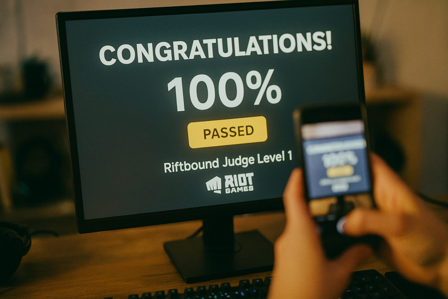 라이엇이 만든 TCG '리프트바운드' 심판 시험, 첫 도전에서 만점 달성한 유저 화제