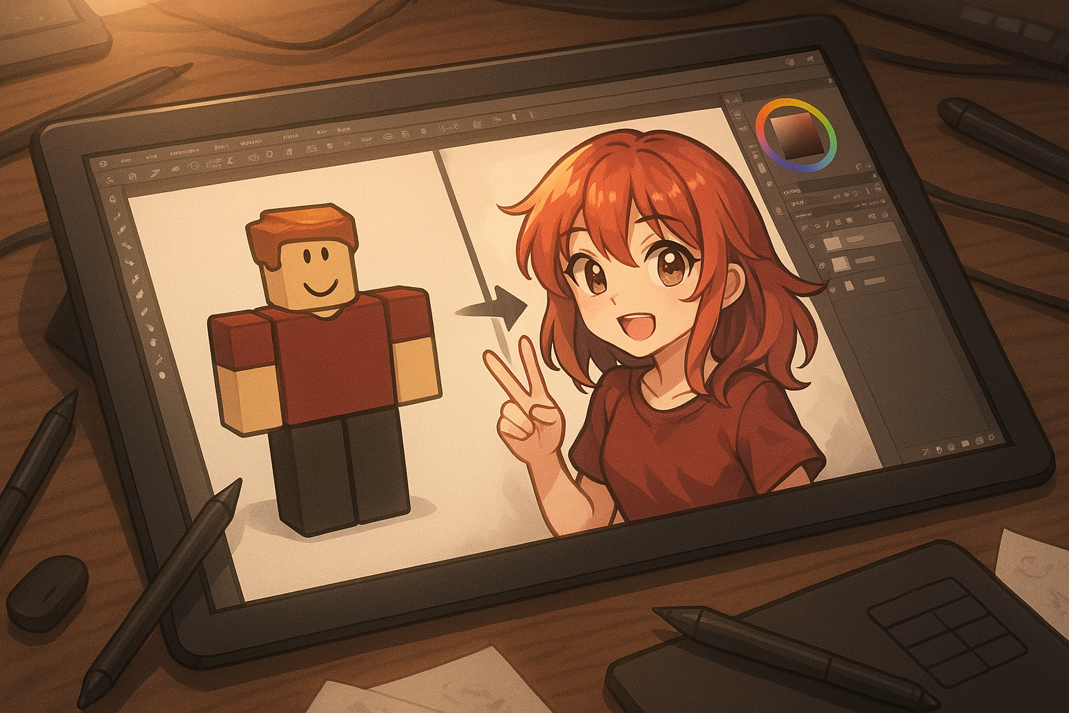 로블록스 유저가 그린 성전환 팬아트에 커뮤니티 '집중'