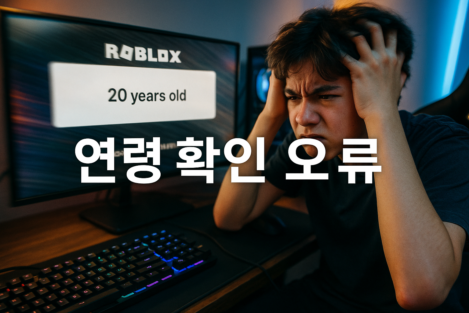 로블록스 얼굴인식 연령 확인 시스템, 알고보니 완전 헛짚었다