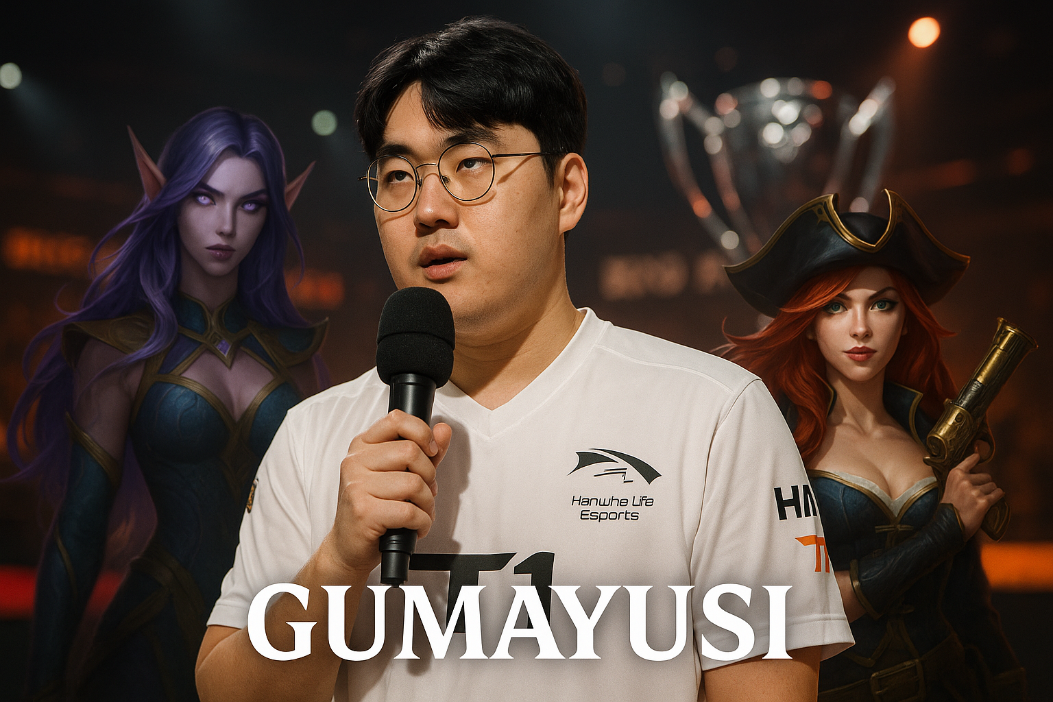 구마유시, 월즈 우승 스킨으로 유나라와 미스 포춘 공식 선택