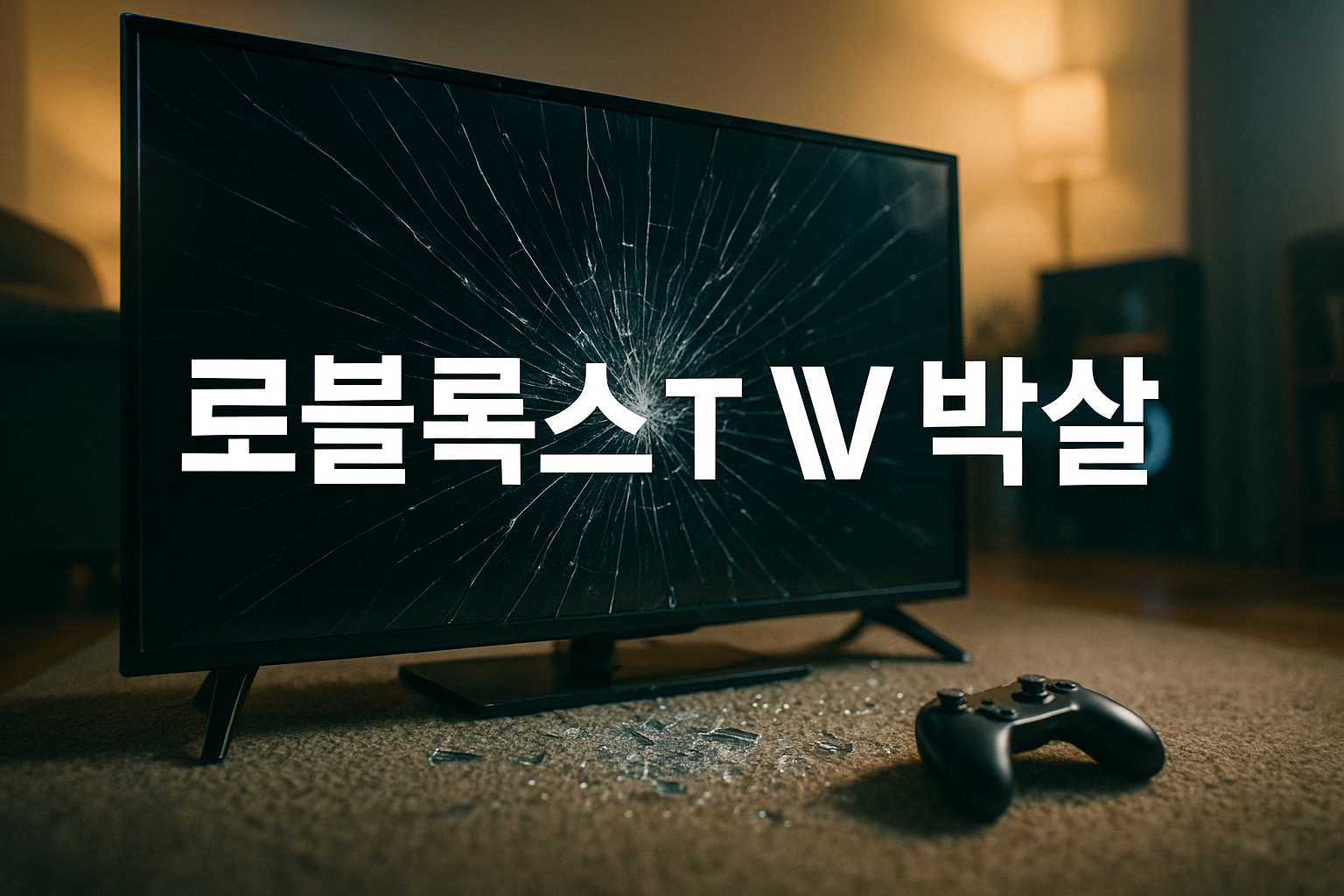 로블록스 때문에 TV를 박살낸 게이머, 해외 커뮤니티 발칵