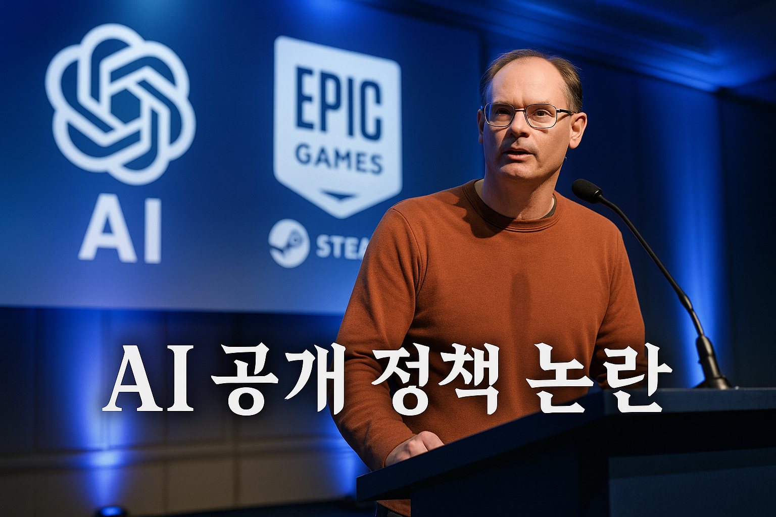 에픽 CEO 팀 스위니, 스팀의 AI 공개 정책에 발칵... "AI는 모든 게임에 쓰일 텐데 의미없다"
