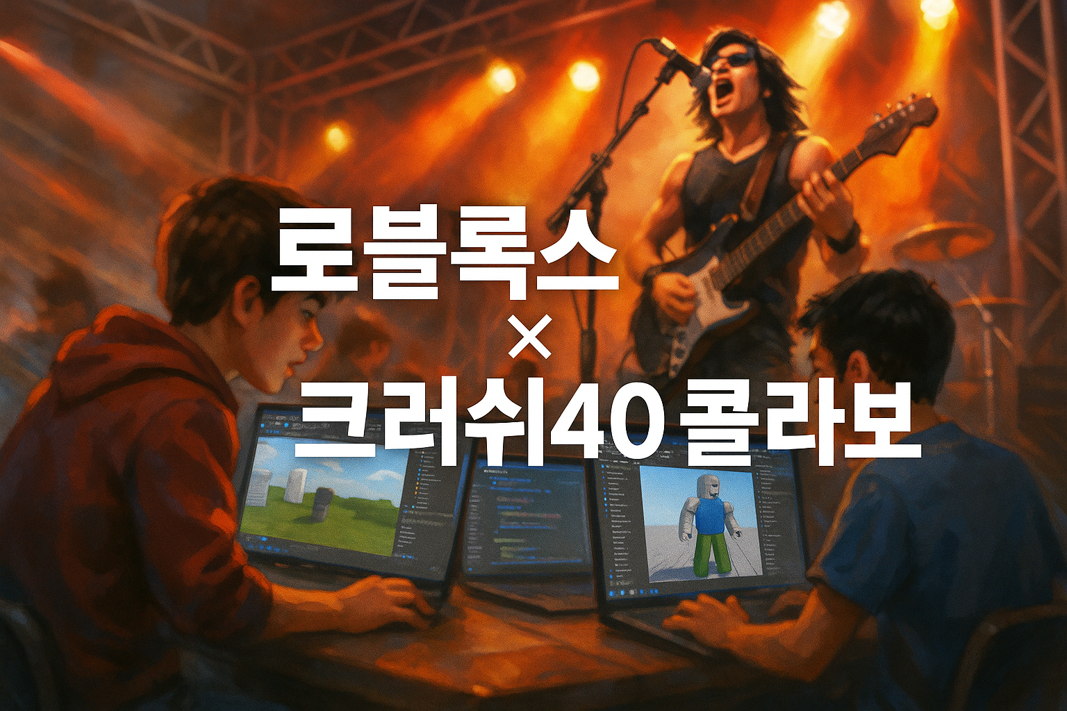로블록스 소닉.EXE 게임에 '크러쉬40' 보컬 참여, 팬들 발칵