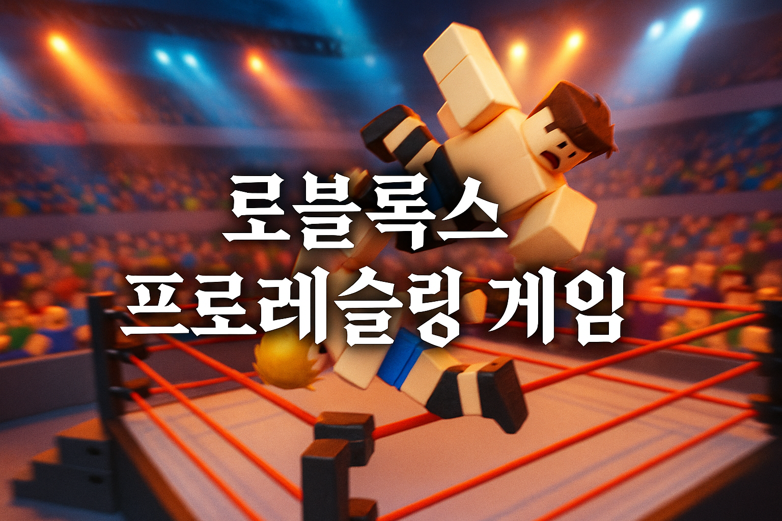 로블록스에서 프로레슬링 게임 만들어 화제 '드디어 제대로 된 레슬링 게임 나왔다'