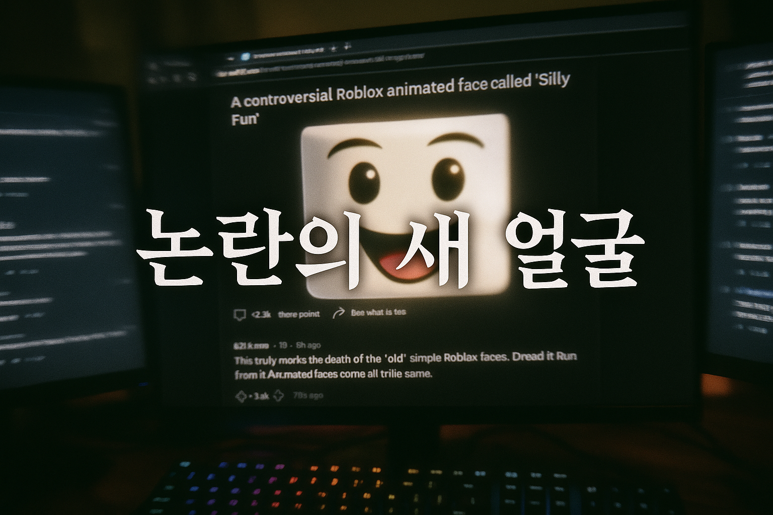 로블럭스 새 얼굴 애니메이션에 유저들 발칵 "원작과 완전히 다르다"