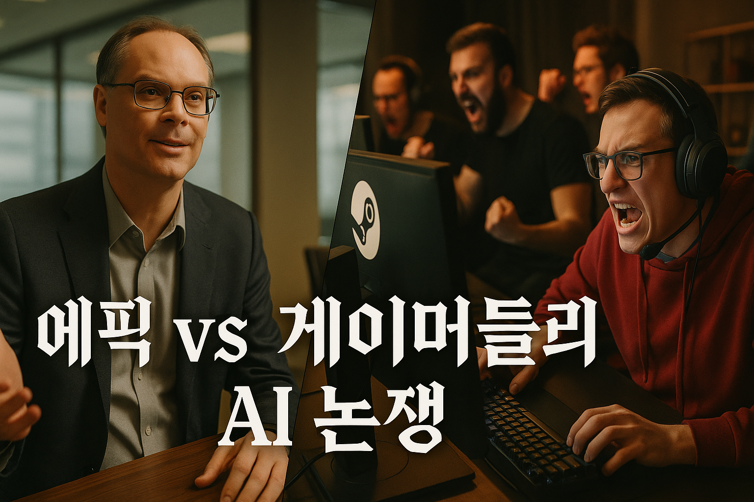 에픽게임즈 CEO "모든 게임에 AI 들어갈 텐데 표기가 무슨 소용?", 개발자들 발칭