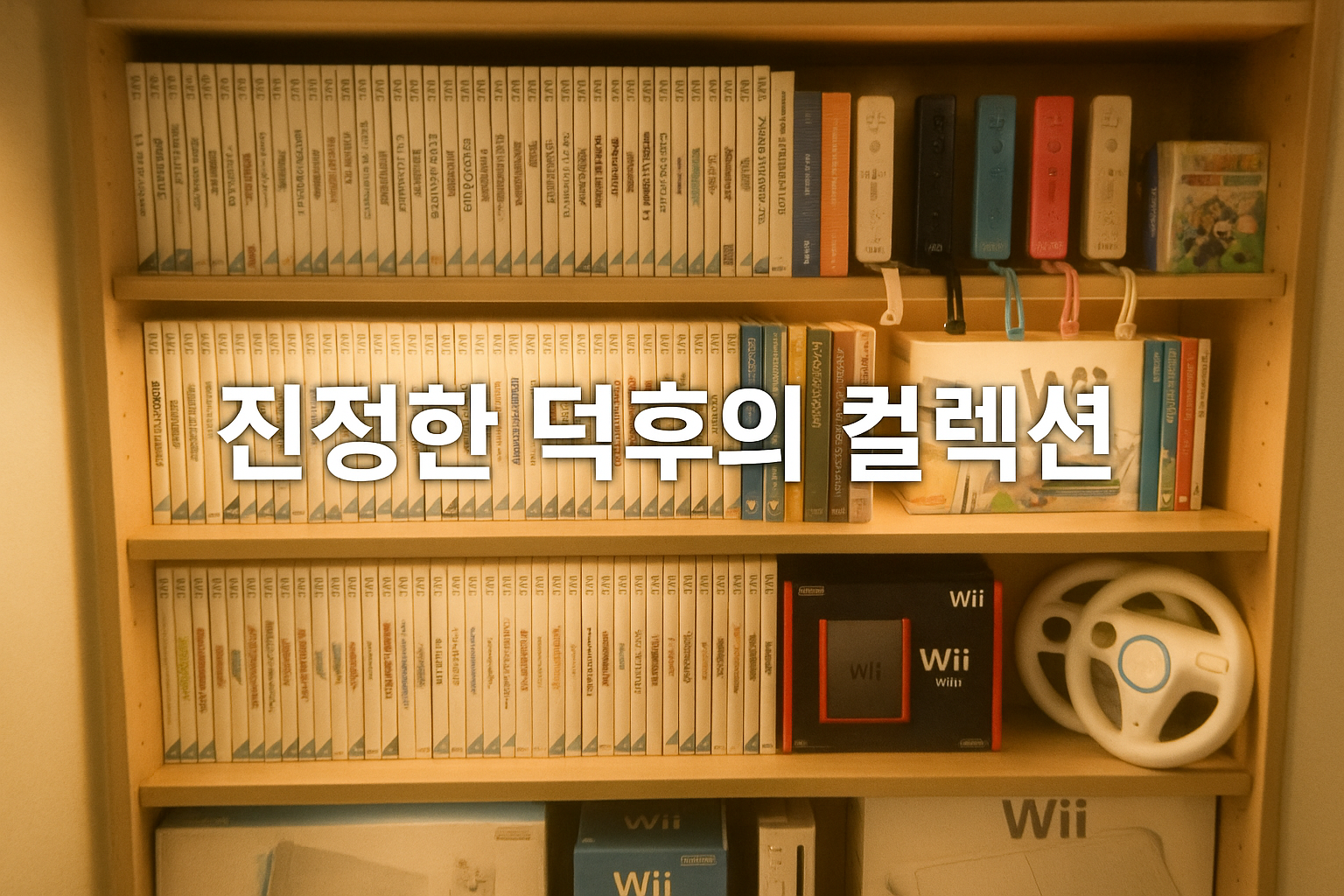 이게 바로 진짜 덕후다! Wii 컬렉션의 끝판왕을 보셨나요