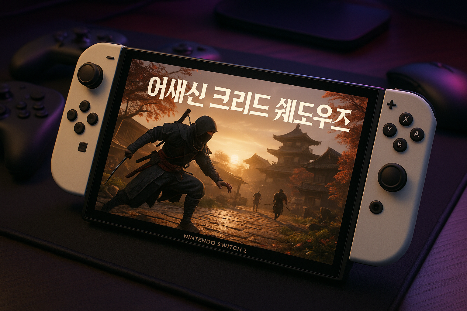 닌텐도 스위치2 '어쌔신 크리드 섀도우' 35분 플레이 영상 유출, 충격적인 성능 화제