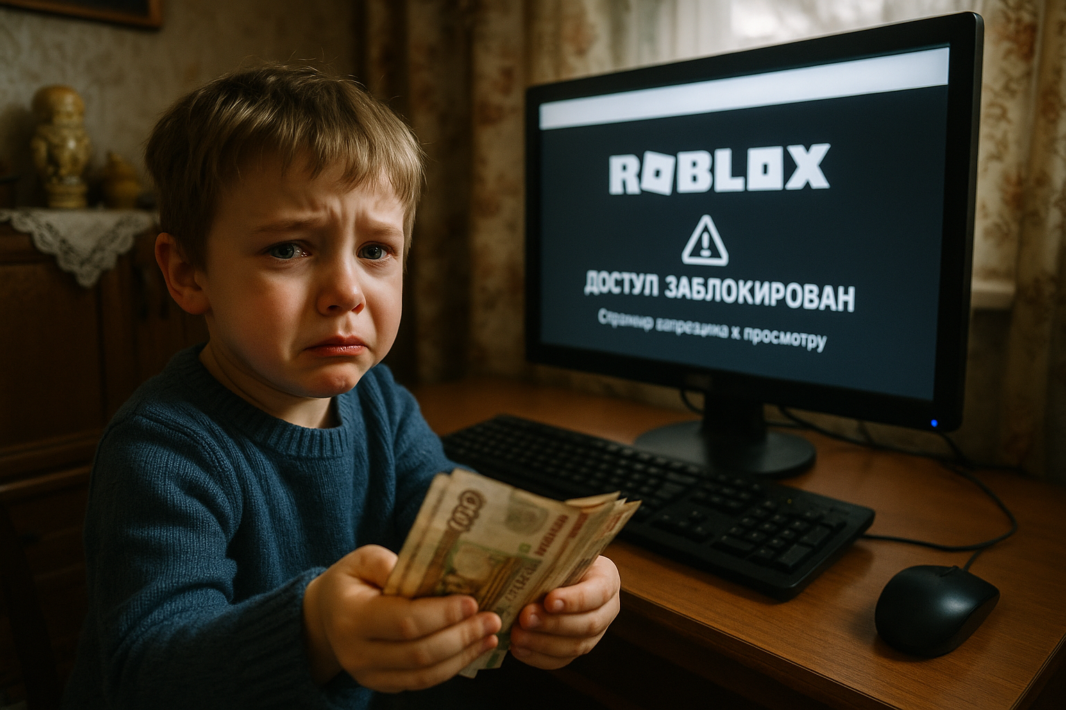 러시아 로블록스 차단에 발칵 뒤집힌 어린이들, "2천 루블 기부할게 게임 지워지지 않게 해주세요"