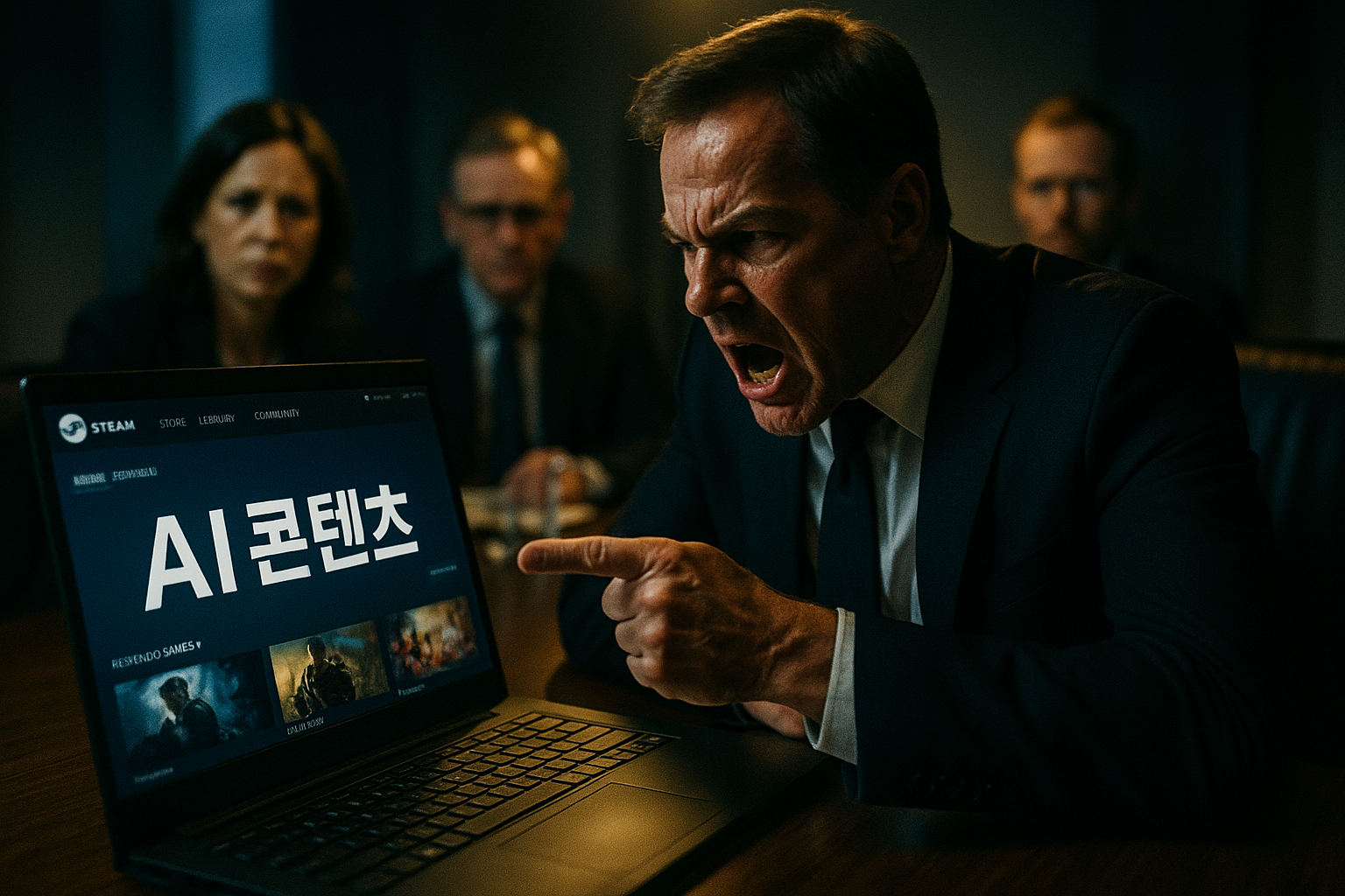 에픽게임즈 CEO, 스팀의 AI 게임 표시 정책에 발칵 분노