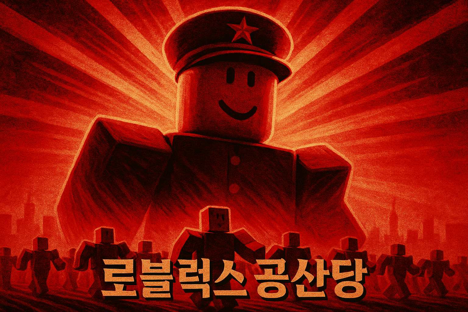 로블럭스 공산당 포스터 패러디에 발칵 뒤집힌 해외 게이머들