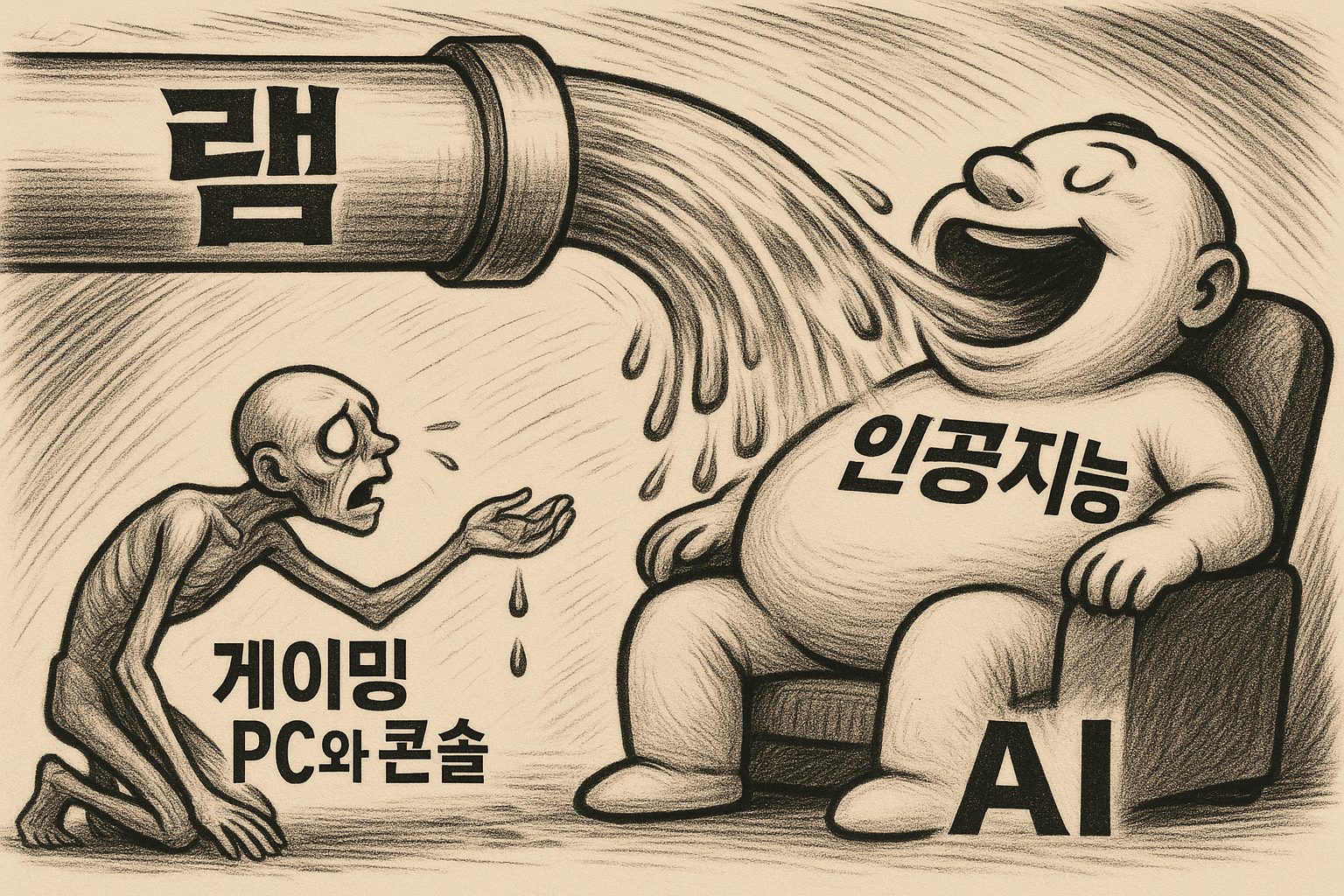 게이머들 발칵, AI 때문에 GPU와 RAM을 독점당하고 있다