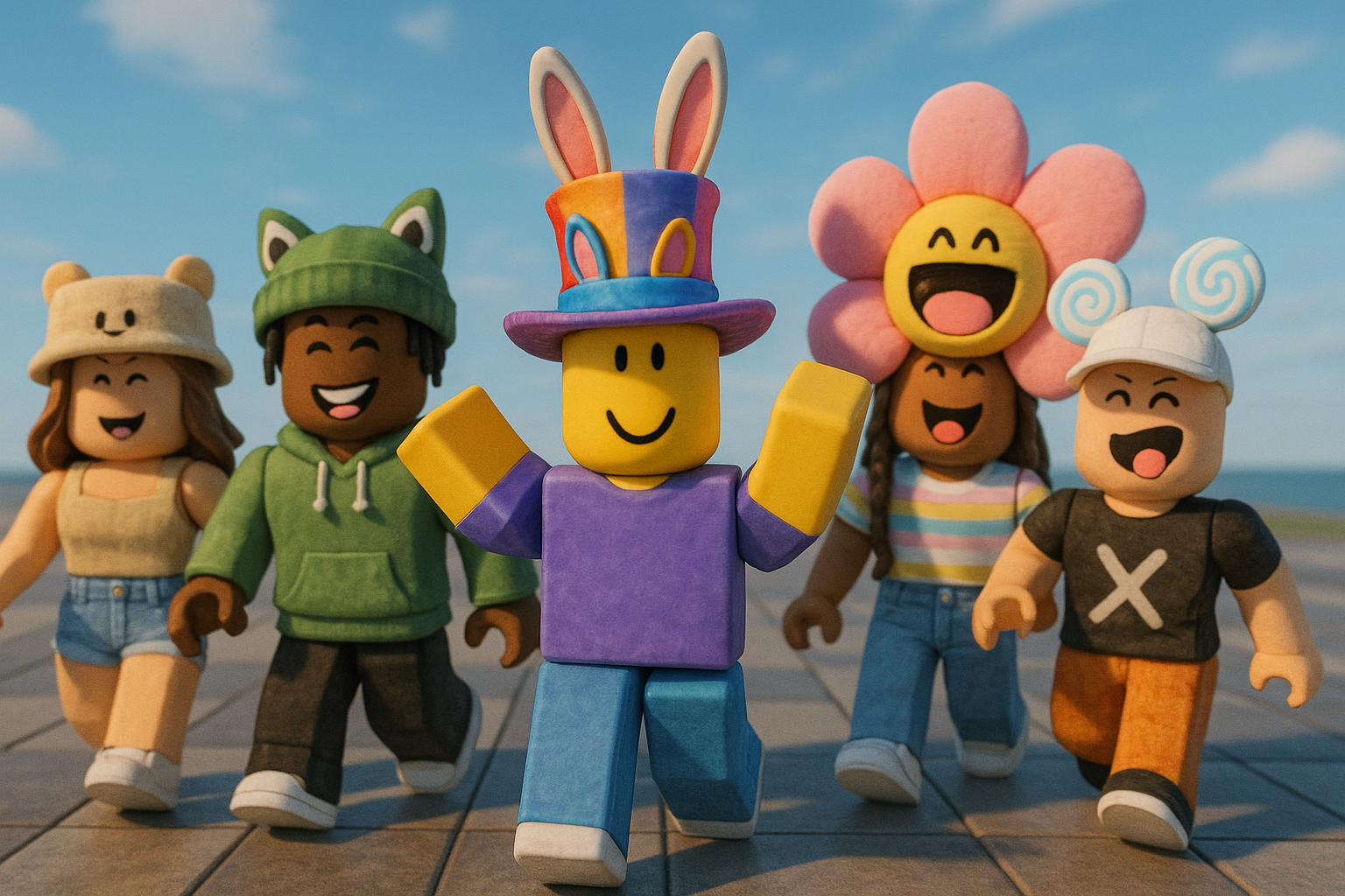 로블록스 유명 개발자들이 킬러가 된다면? 팬들의 상상력이 만든 기발한 아이디어