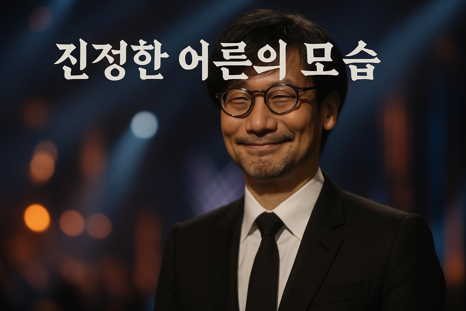 코지마 히데오, 게임 어워드 감독상 수상 실패에도 여유로운 미소... '진정한 어른의 모습'