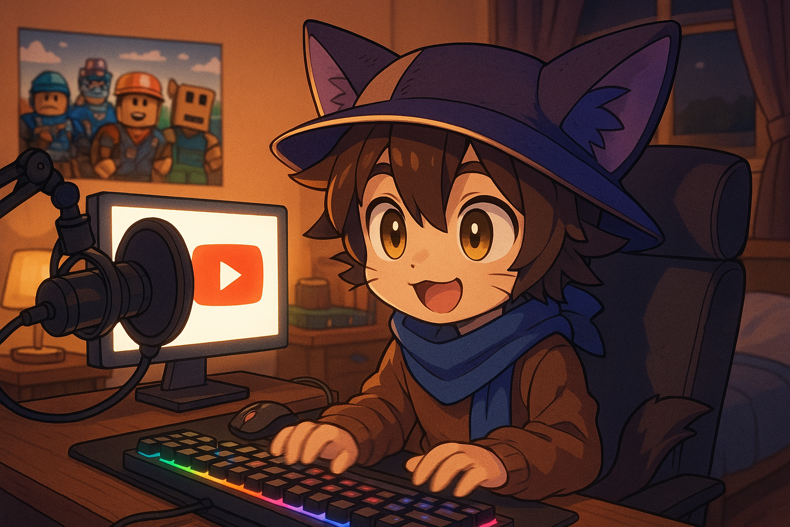 니코가 로블록스 유튜버가 됐다고? 원샷 팬들 '충격'