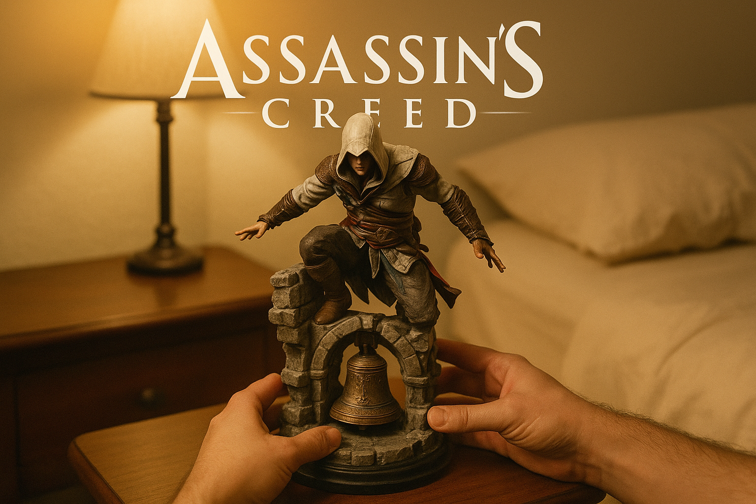 아내가 선물한 어쌔신 크리드 피규어에 남편 감동… "다시 결혼하고 싶다"