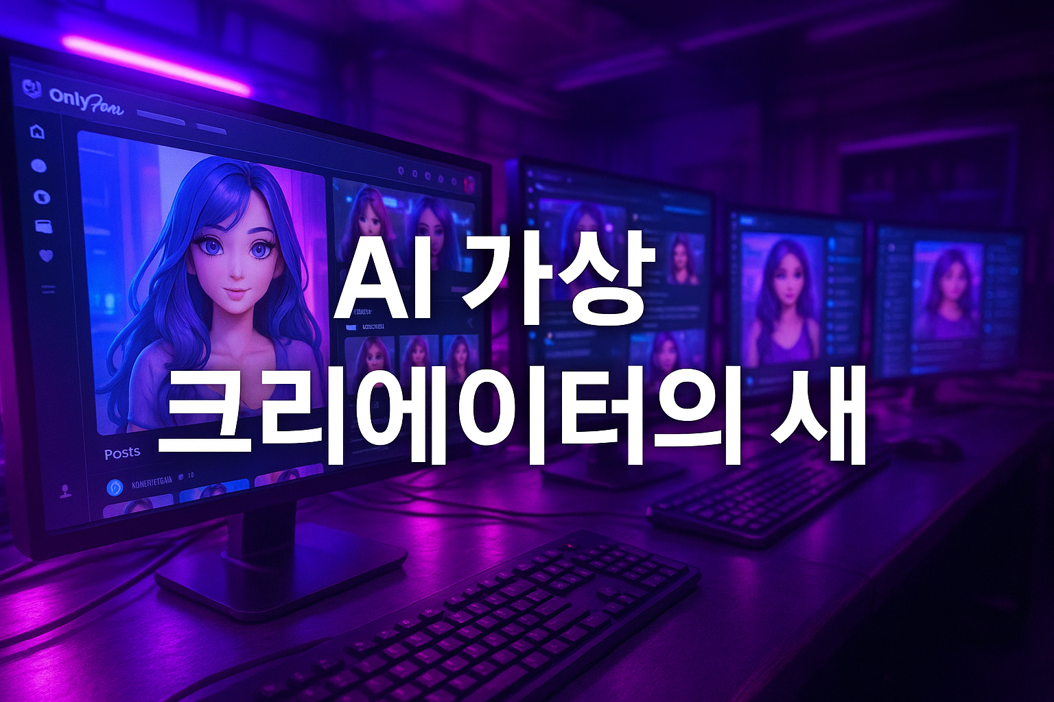 AI로 만든 가상 여친이 OnlyFans에서 돈을 번다고? 실제 모델 없이도 수익 창출하는 놀라운 방법 등장