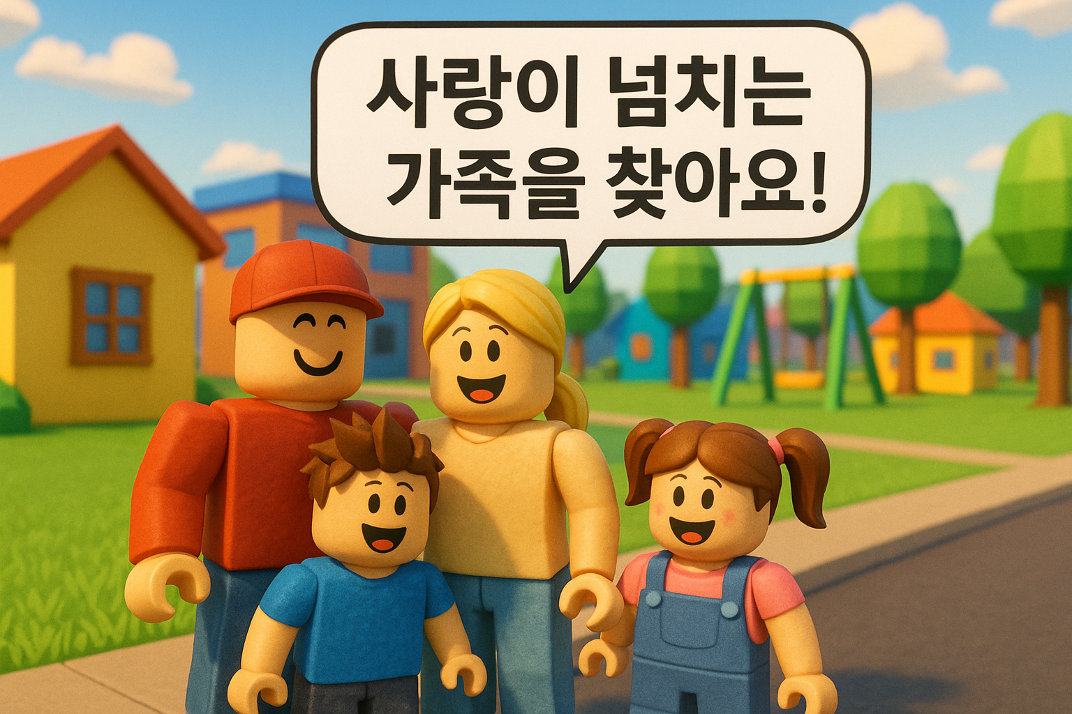 로블록스에서 발견된 진짜 훈훈한 가족, 유저들 '이런 게 바로 올바른 롤플레이'