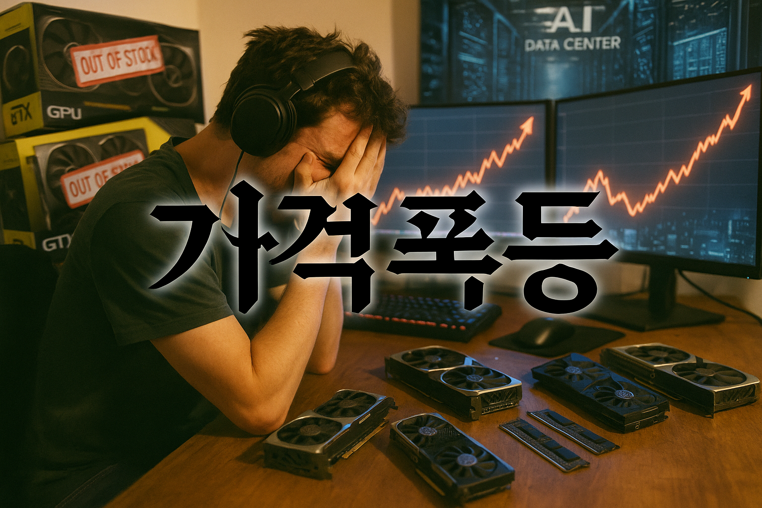 게이머들 발칵 뒤집어진 AI 때문에 하드웨어 가격까지 폭등