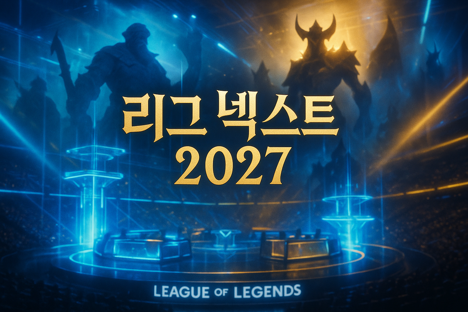 결국 나왔다! 리그 오브 레전드 대격변 업데이트 '리그 넥스트' 2027년 출시 예정