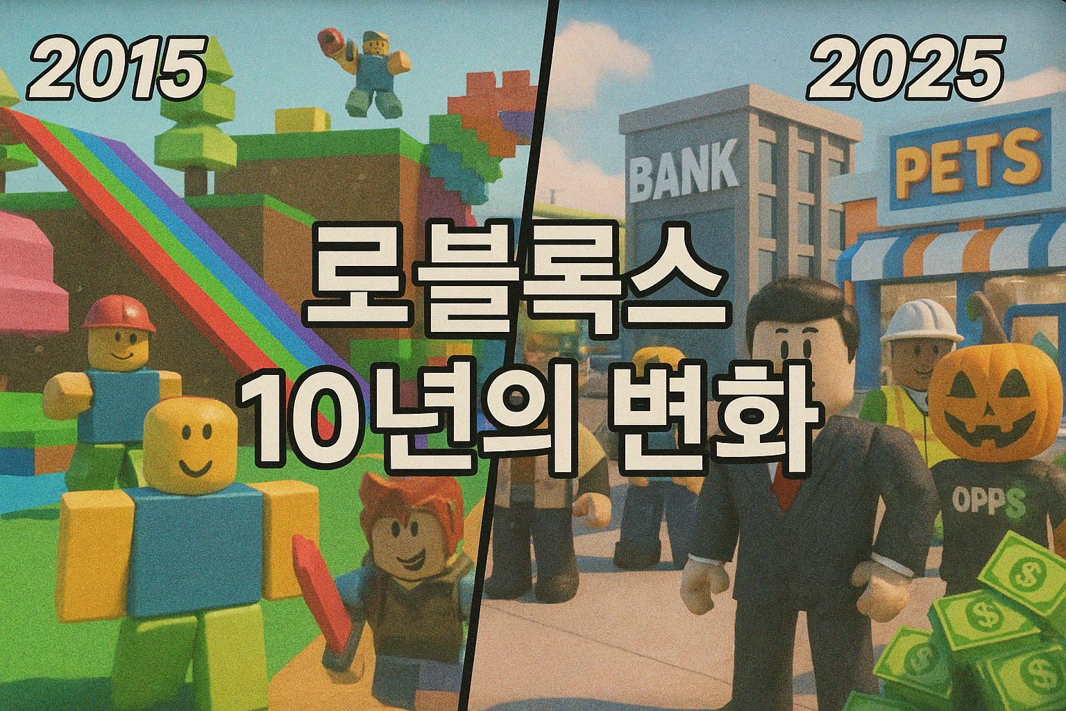 로블록스 10년 차 유저가 말하는 '옛날이 더 좋았다'는 진실