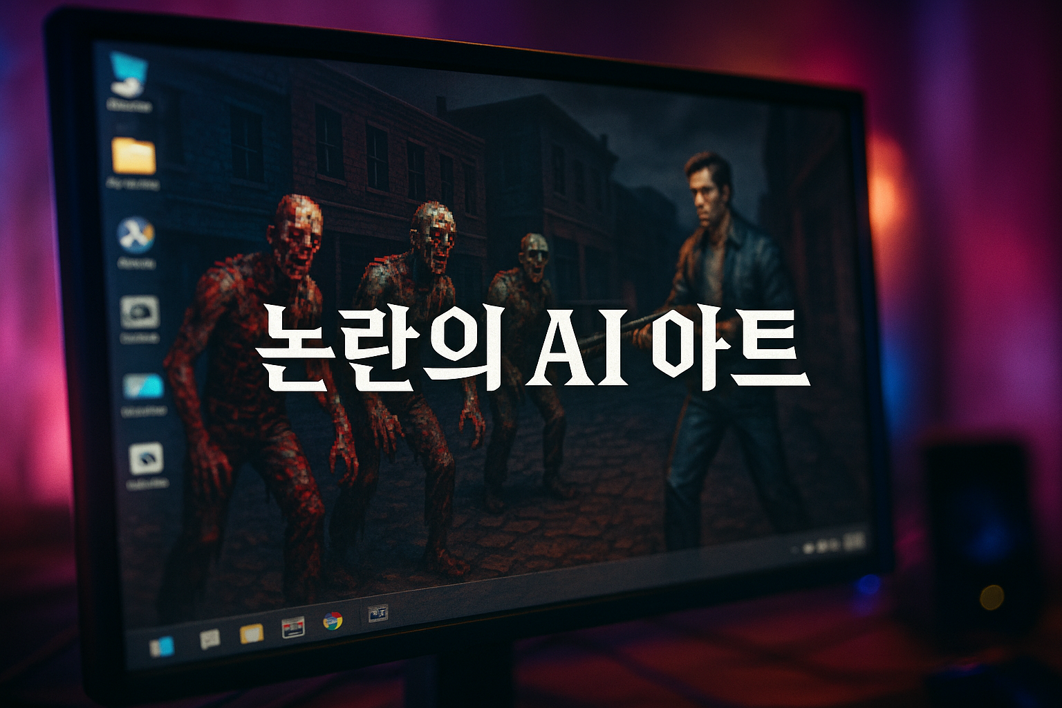 결국 터진 616 게임스 AI 아트 논란, 팬들 "이건 완전히 AI야"