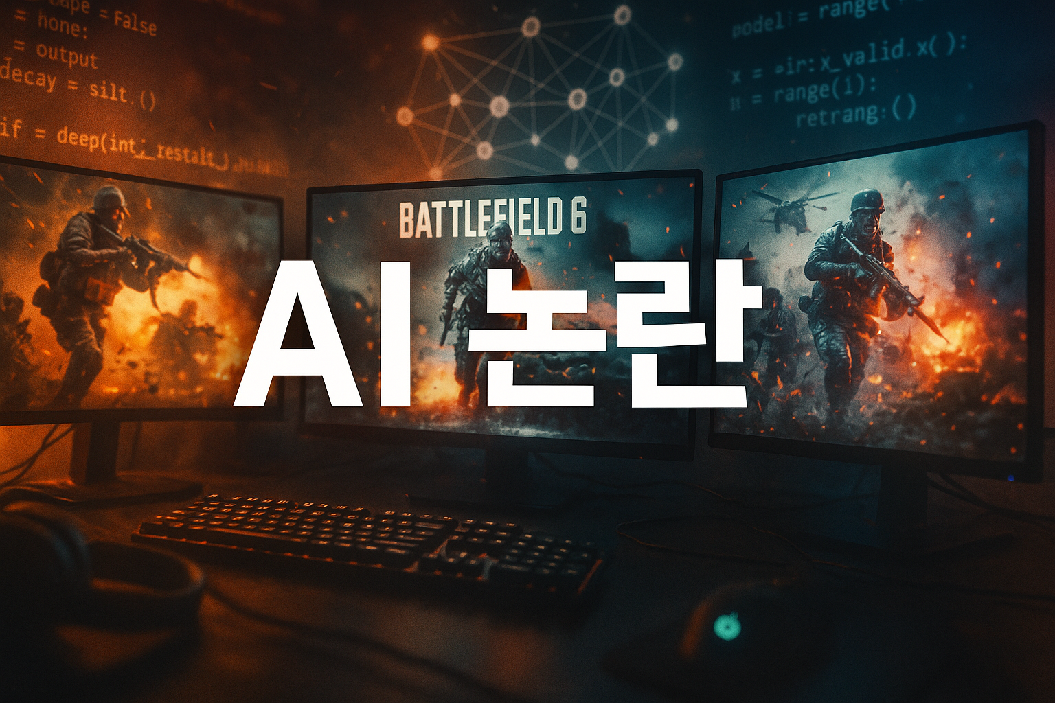 배틀필드 6, AI 사용 논란에 휩싸여...게이머들 '또 AI냐' 반발