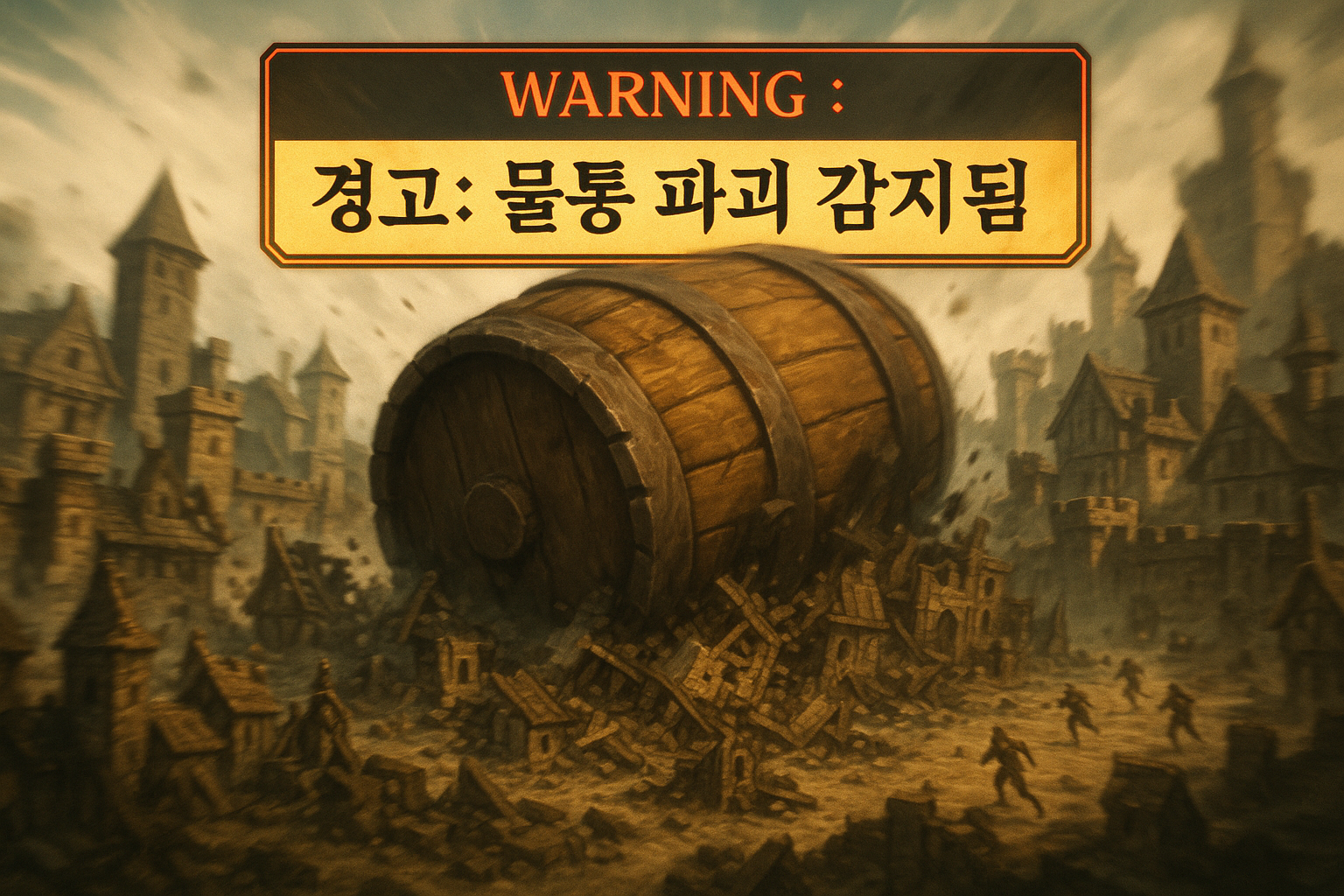 룬스케이프 유저들이 경악한 '물통 대참사' 예언, 알고보니 진짜였다