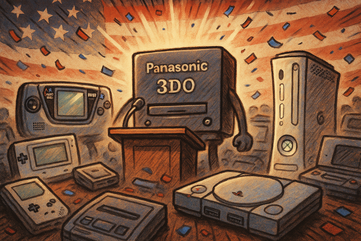 게임 콘솔들이 1월 6일 워싱턴 DC에 있었다면? 황당한 상상력이 폭발한 레딧