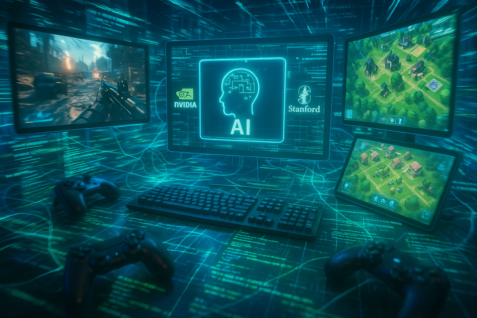 엔비디아·스탠포드, '모든 게임' 플레이하는 AI '나이트로젠' 공개...4만 시간 학습으로 1,000개 게임 정복