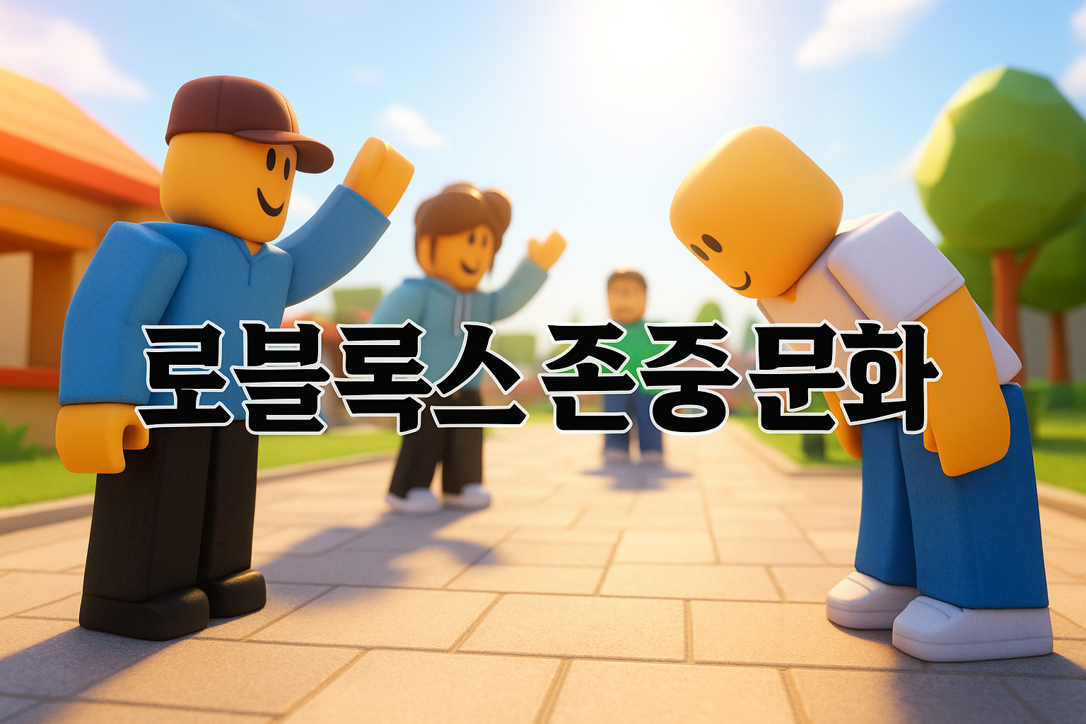 로블록스 유저들 '이런 게임도 있었나?' 충격적인 존중 문화 발견