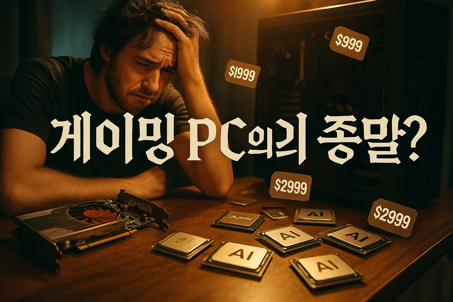 AI 때문에 그래픽카드 가격 폭등, 게이머들 "결국 옛날 게임만 하게 생겼다"