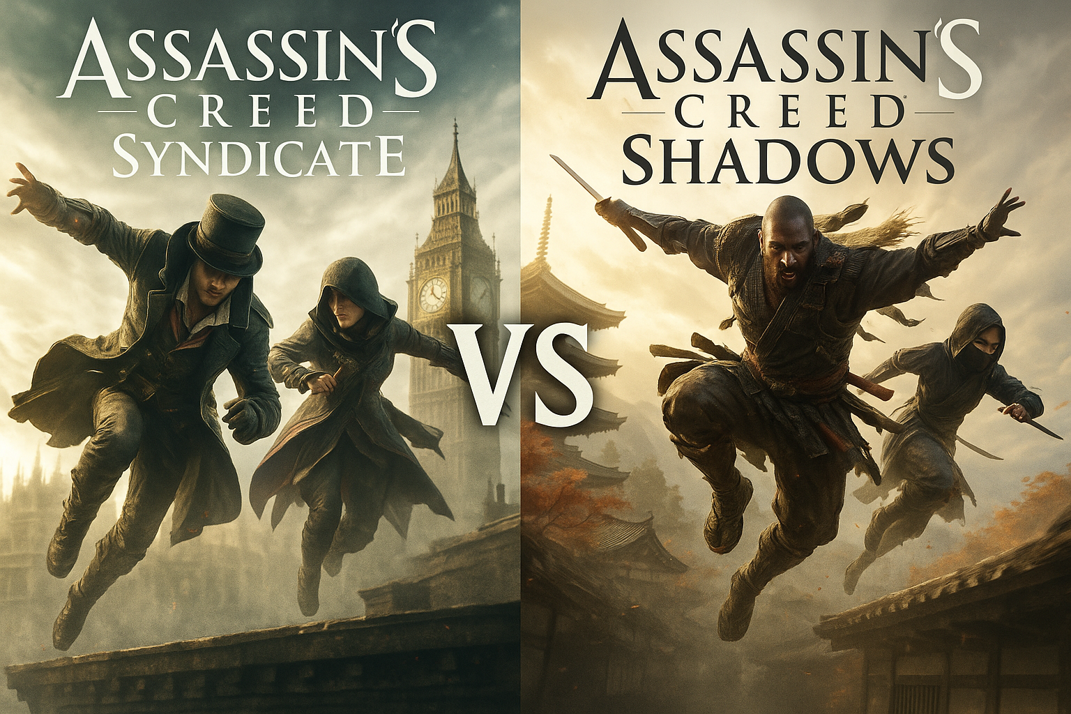 어쌔신 크리드 신디케이트 vs 섀도우, 듀얼 주인공 시스템 대결에서 유저들이 내린 결론은?