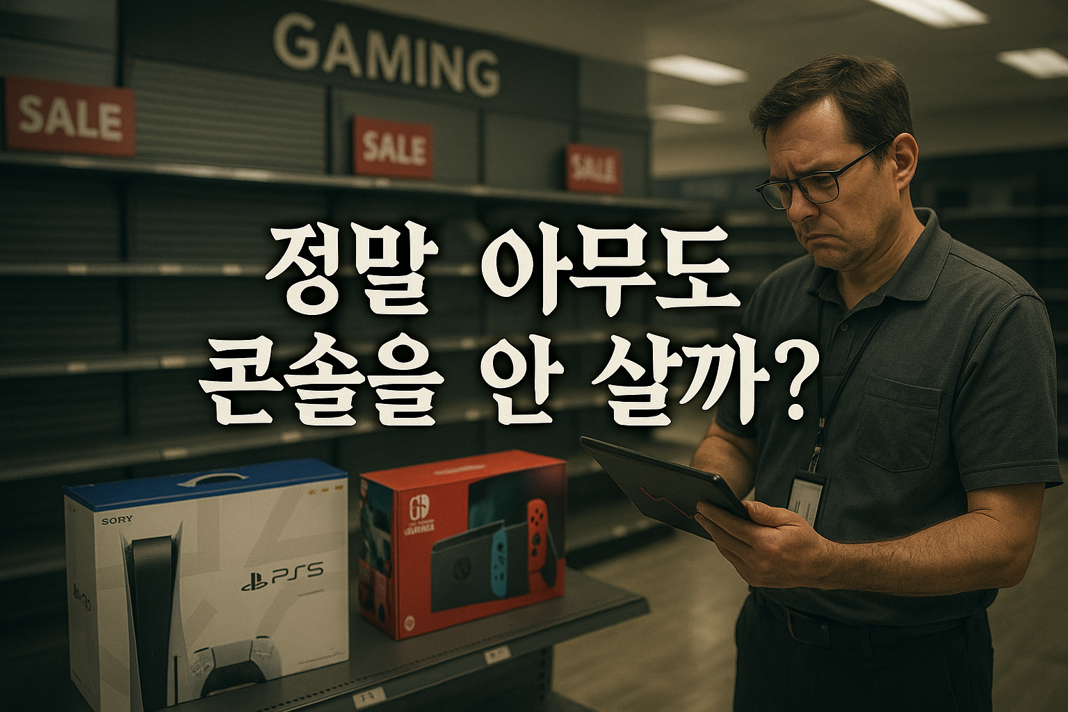 "아무도 콘솔을 안 산다"는 주장에 발칵... 실제로는 어떨까?