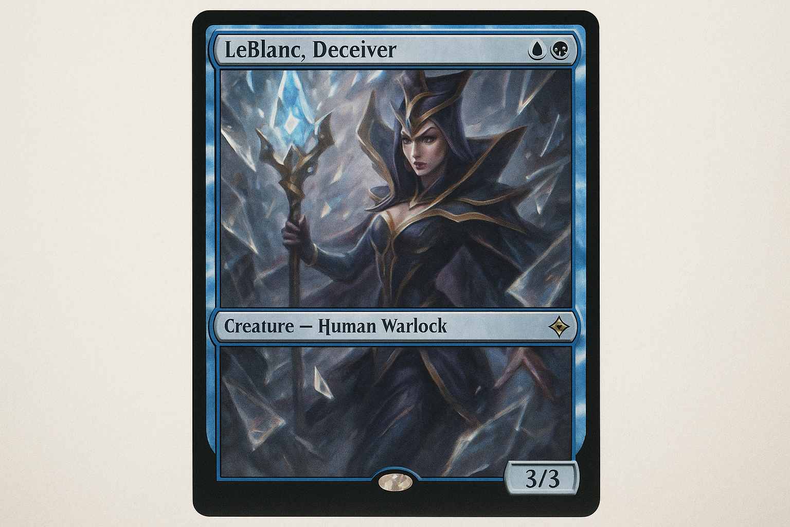 40초만에 결론 난 매직 더 개더링 르블랑 커스텀 카드, 유저들 "이걸 레어라고?"