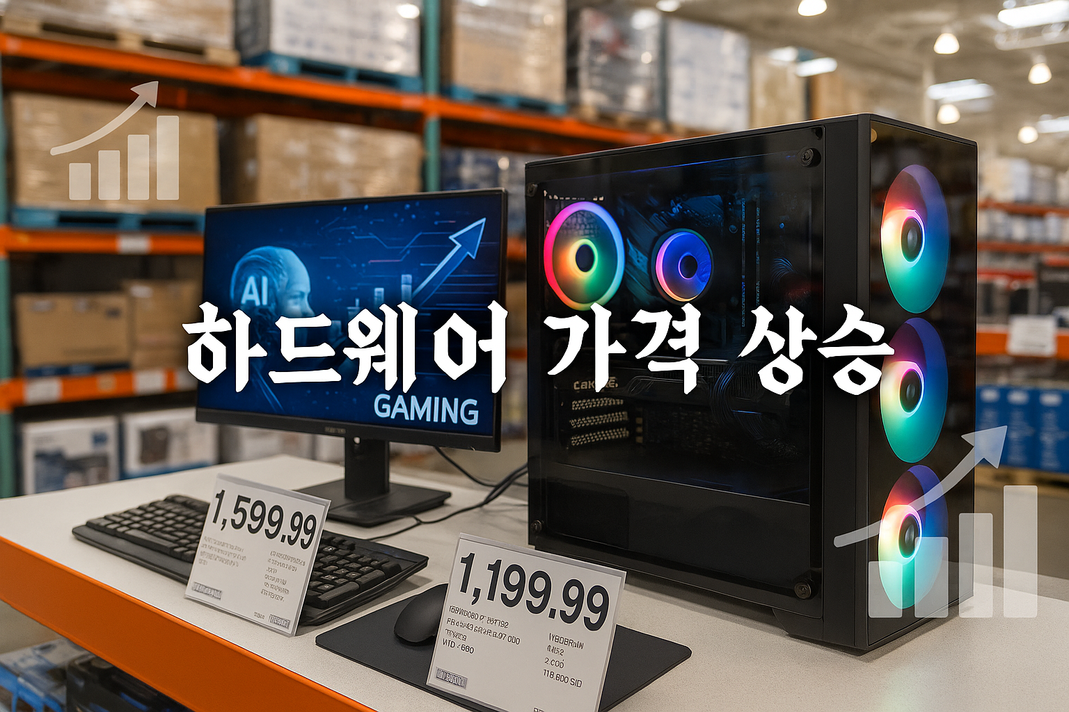 콘솔 게이머가 경악한 PC 가격, "AI 때문에 하드웨어 값이 미쳤다"